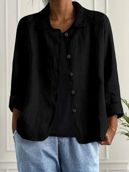 Isabelle | Chemise Légère Manches Longues