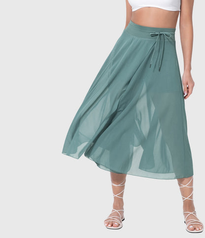 Maëlys | Jupe Fluide Taille Haute