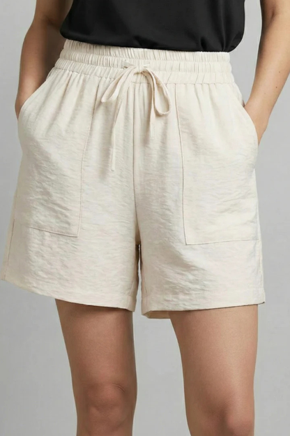 Adèle | Short Fluide Taille Élastique