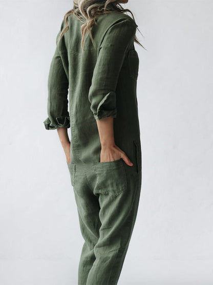 Clotilde | Combinaison Utilitaire Boutonnée