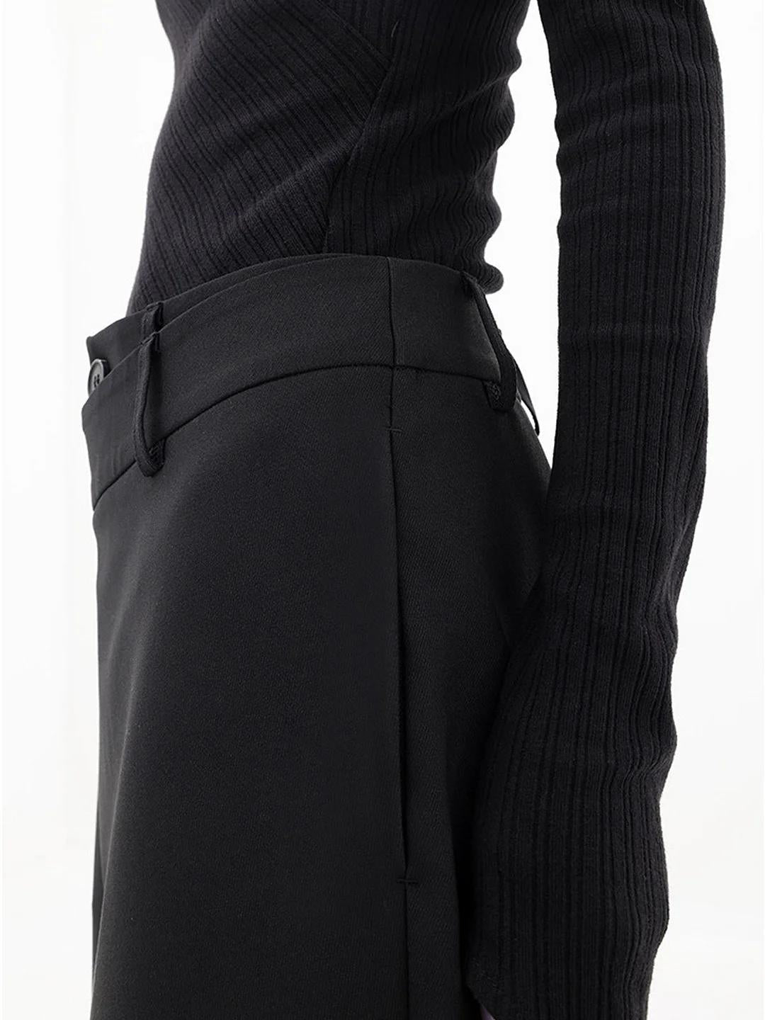 Naïg | Pantalon Large Ceinture Superposée