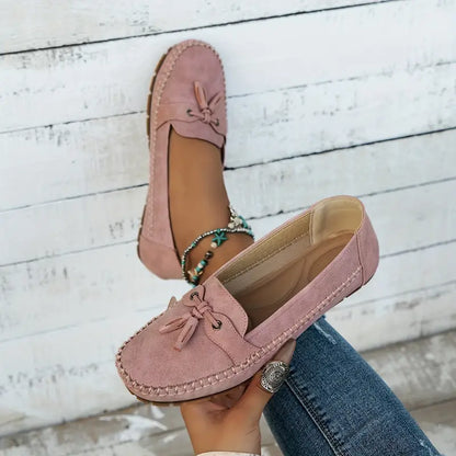 Reagan | Ballerines à Nœud Chic pour Femme