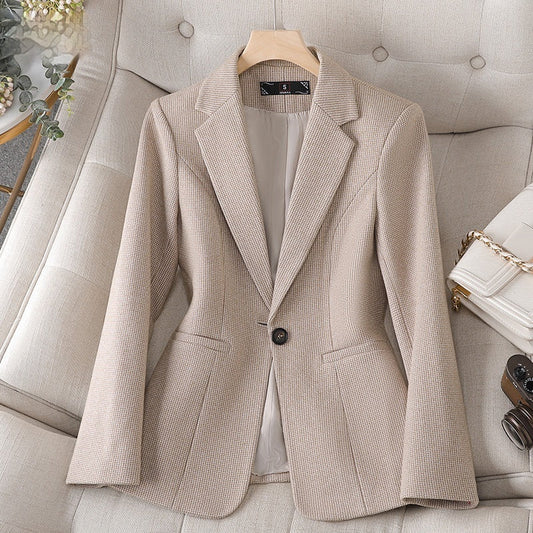 Norelle | Blazer Pied-de-Poule Boutonné