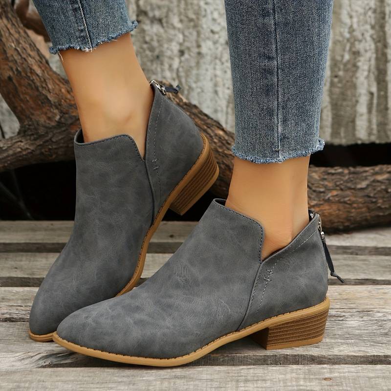 Alverine | Bottines Épurées Semelle Souple