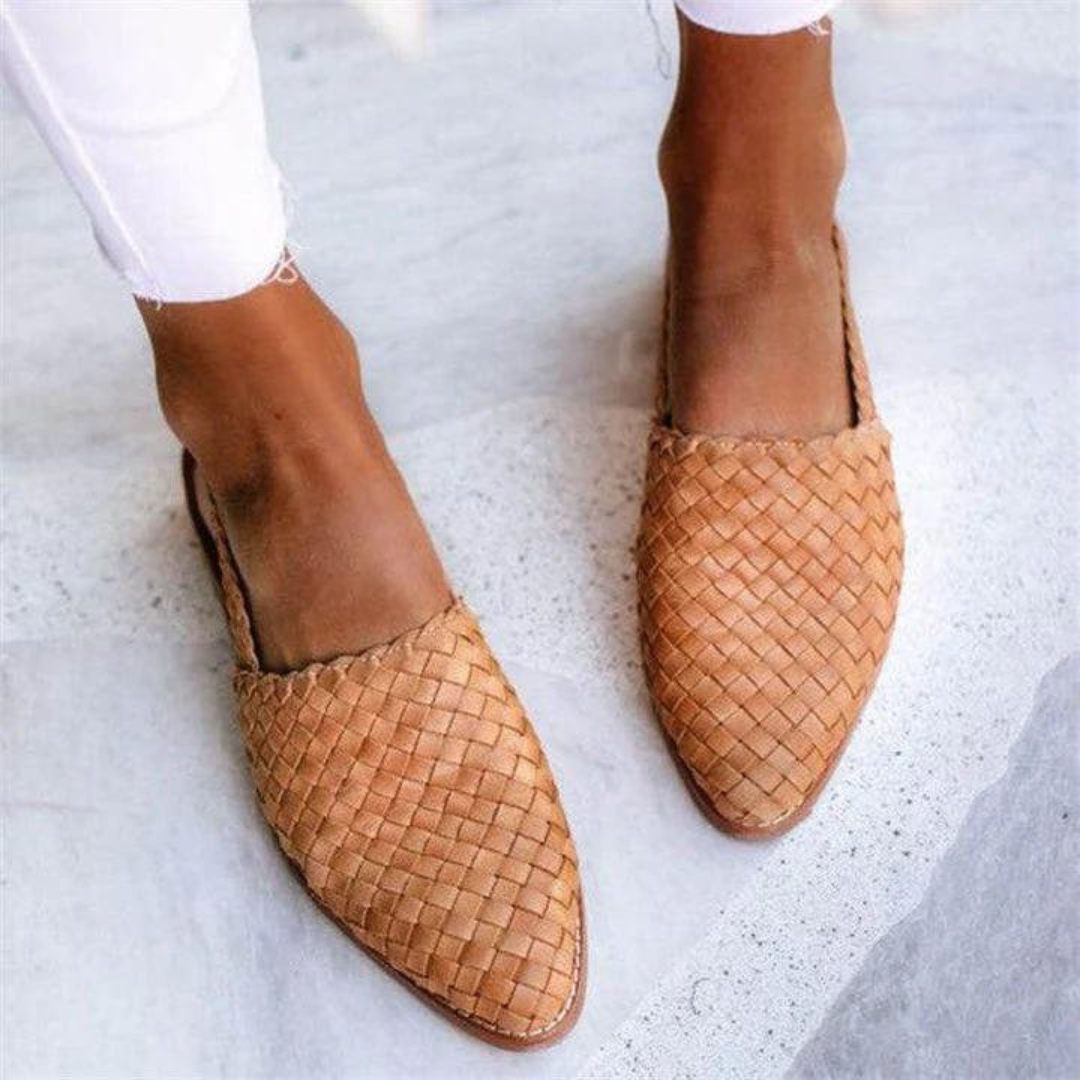 Donna | Ballerines Tressées Légères pour Femme