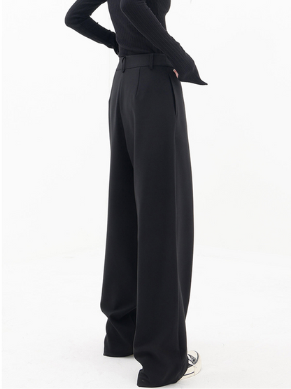 Naïg | Pantalon Large Ceinture Superposée