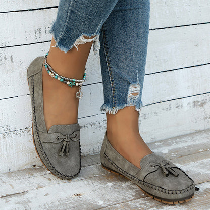 Reagan | Ballerines à Nœud Chic pour Femme