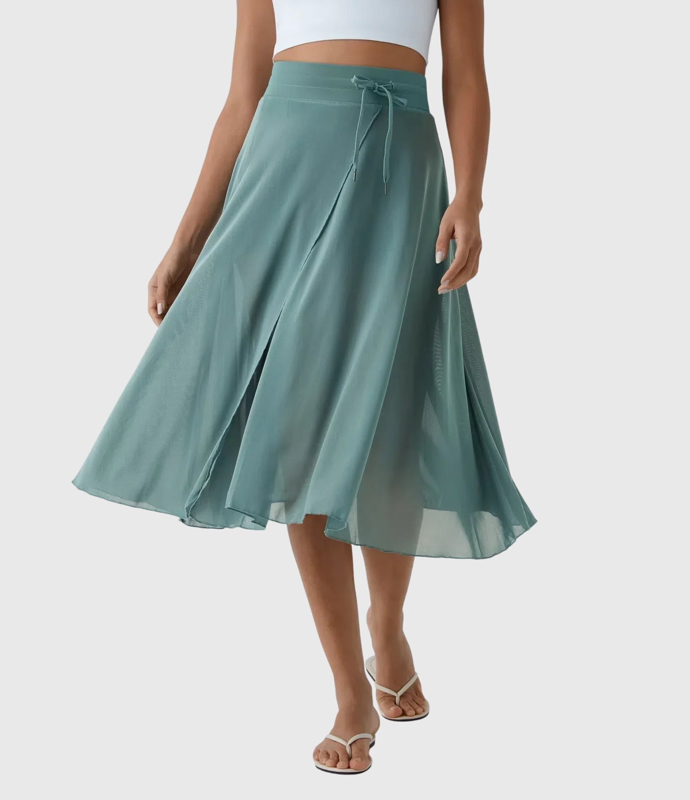 Maëlys | Jupe Fluide Taille Haute