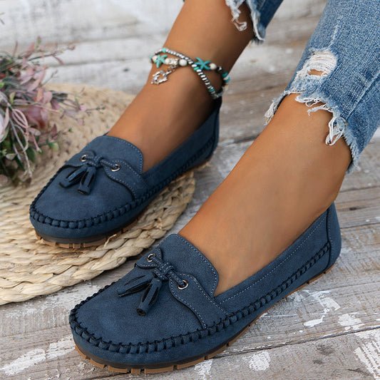 Reagan | Ballerines à Nœud Chic pour Femme