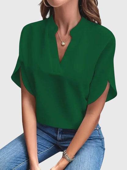 Ariane | Chemise Fluide Col V