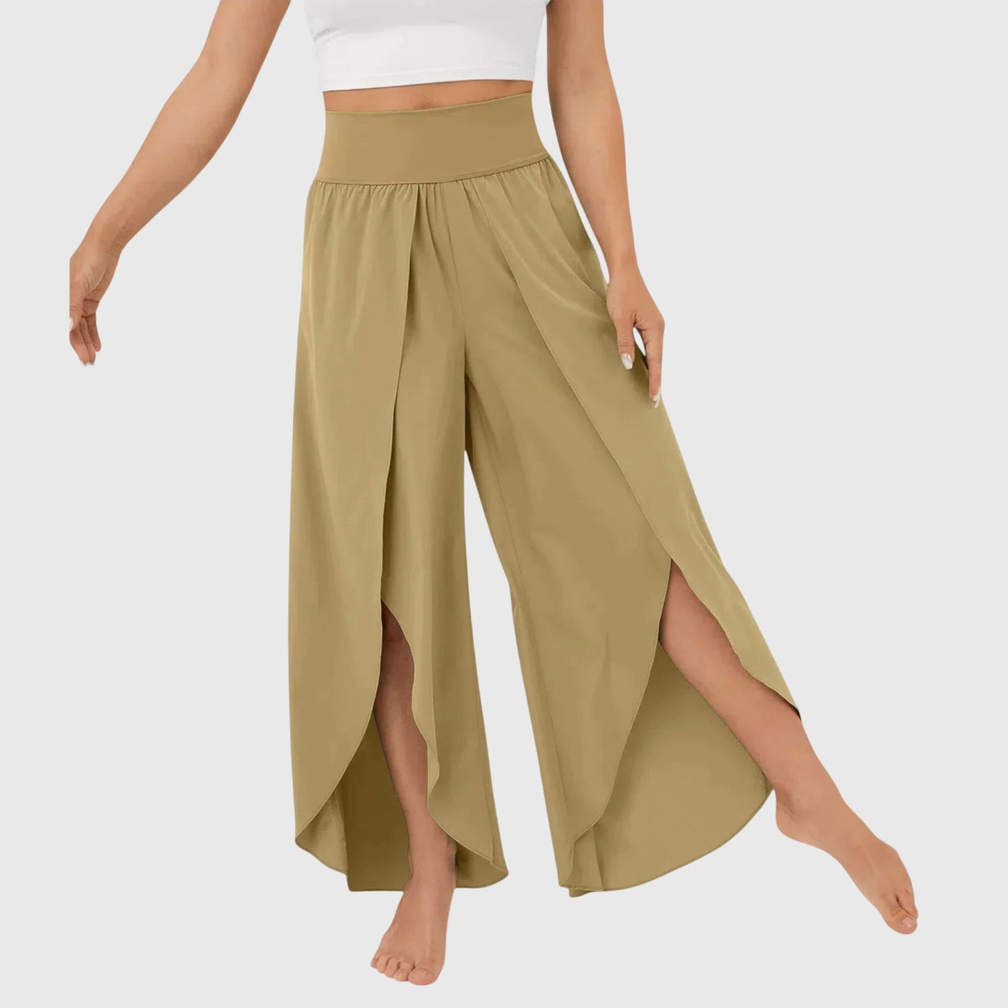 Ariane | Pantalon Jupe Fluide Léger pour Été