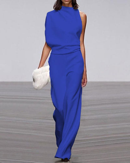 Solène | Combinaison Chic Sans Manches