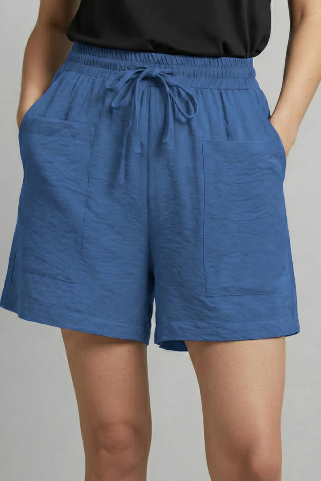 Adèle | Short Fluide Taille Élastique