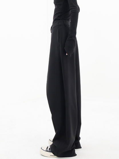 Naïg | Pantalon Large Ceinture Superposée