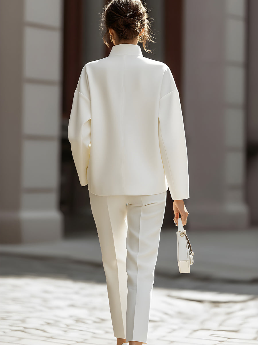 Isabelle | Ensemble Chemise Oversize Pantalon Tailleur