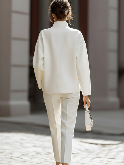 Isabelle | Ensemble Chemise Oversize Pantalon Tailleur