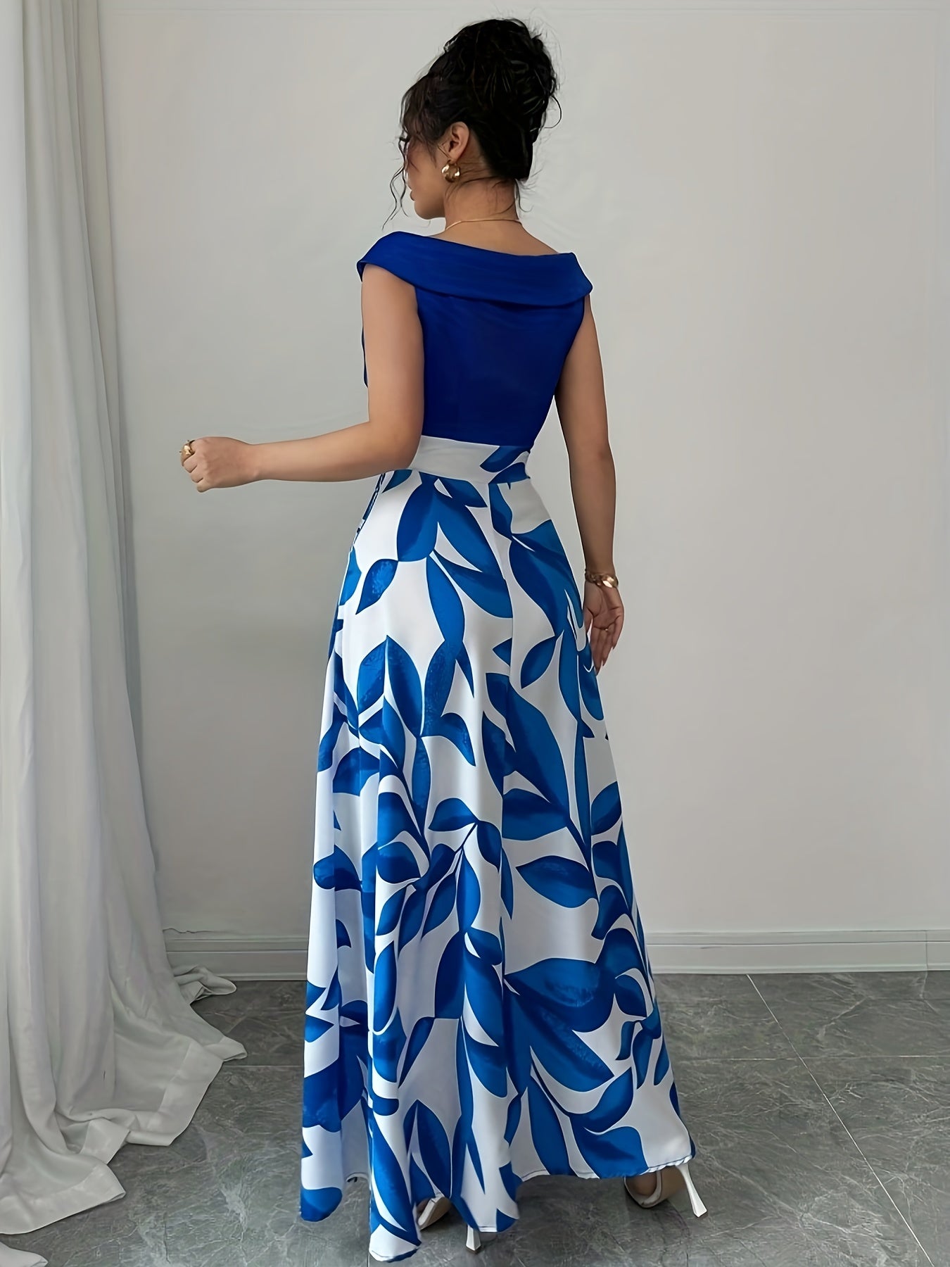 Sibylle | Robe Longue Cérémonie A-Ligne Col V