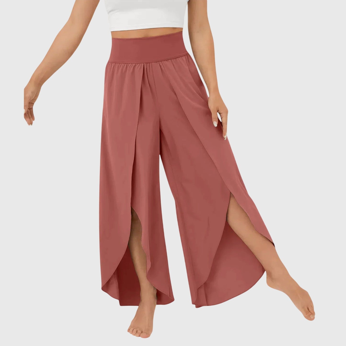 Ariane | Pantalon Jupe Fluide Léger pour Été
