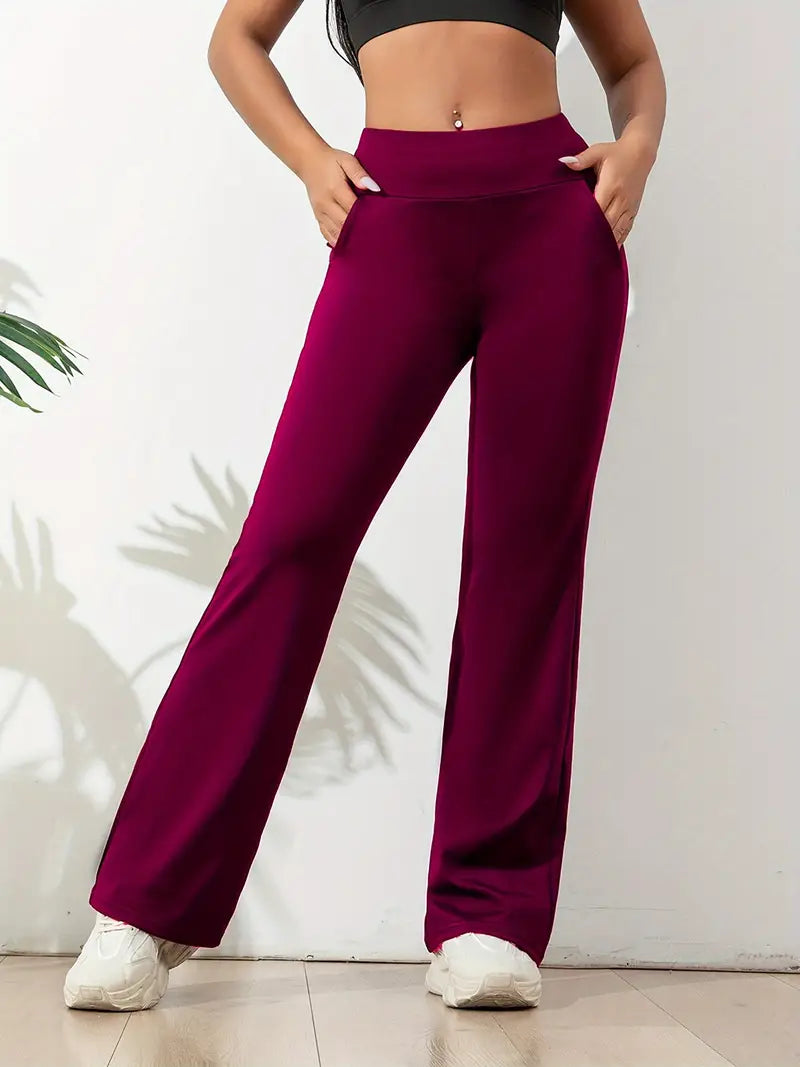 Judith | Pantalon Souple Taille Haute pour Détente