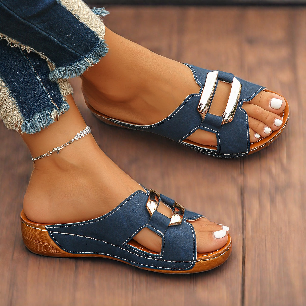 Augustine | Sandales Chics à Boucle Ajustable