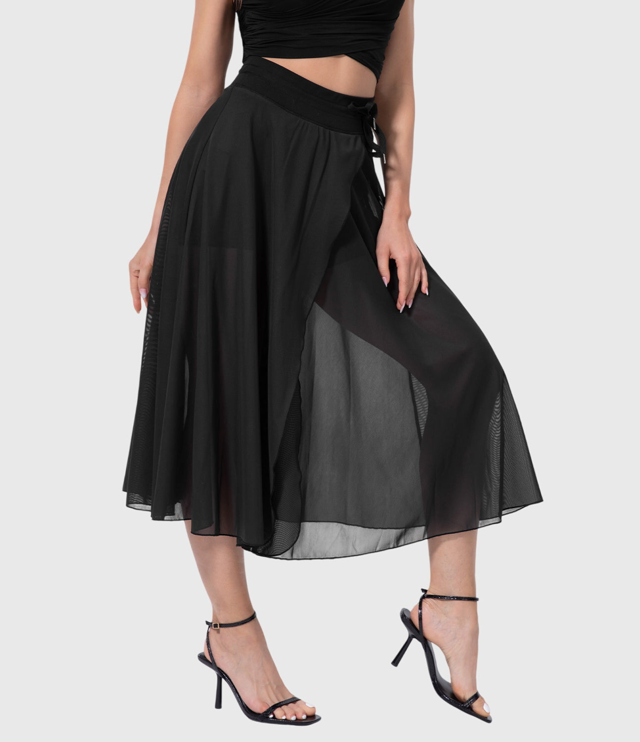 Maëlys | Jupe Fluide Taille Haute