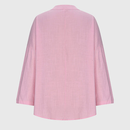 Gabrielle | Chemise Fluide Manches Longues pour Vacances