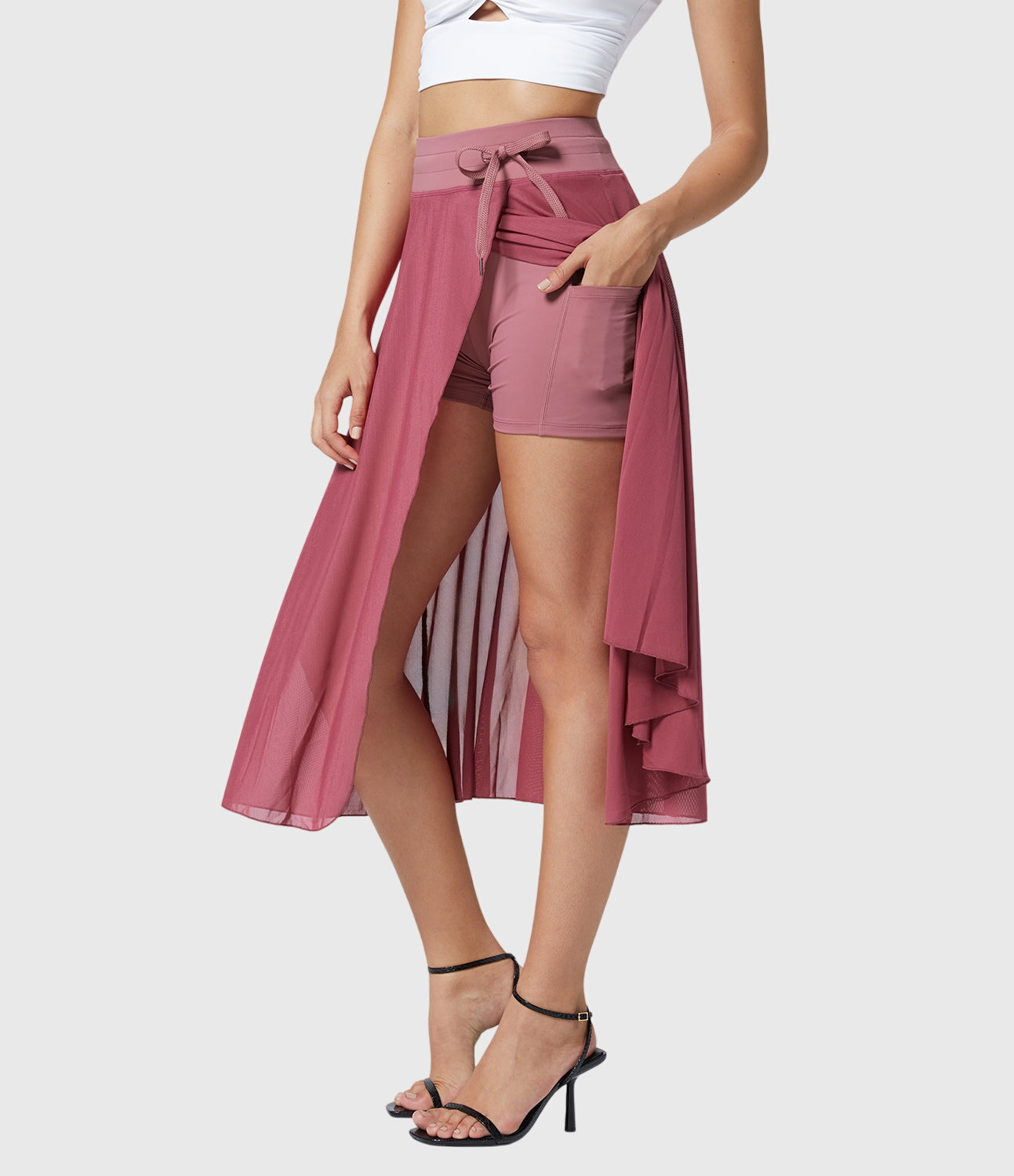 Maëlys | Jupe Fluide Taille Haute