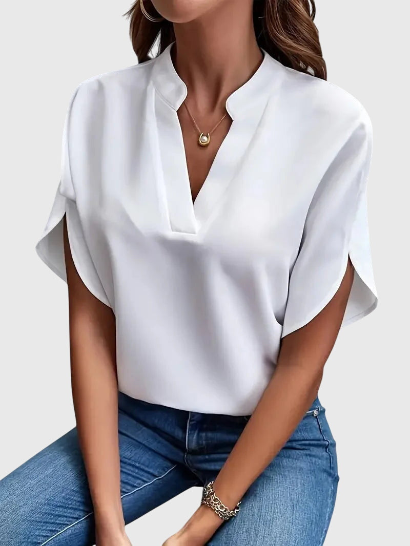 Ariane | Chemise Fluide Col V