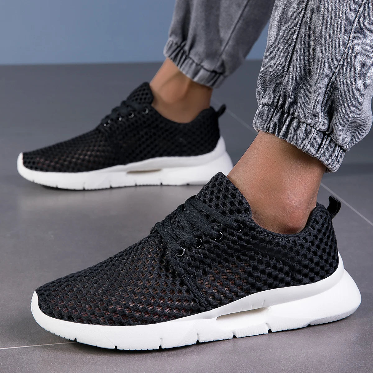 Odalie | Baskets en Maille Respirante