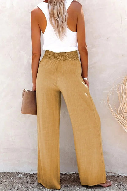 Solange | Pantalon Taille Haute Confortable