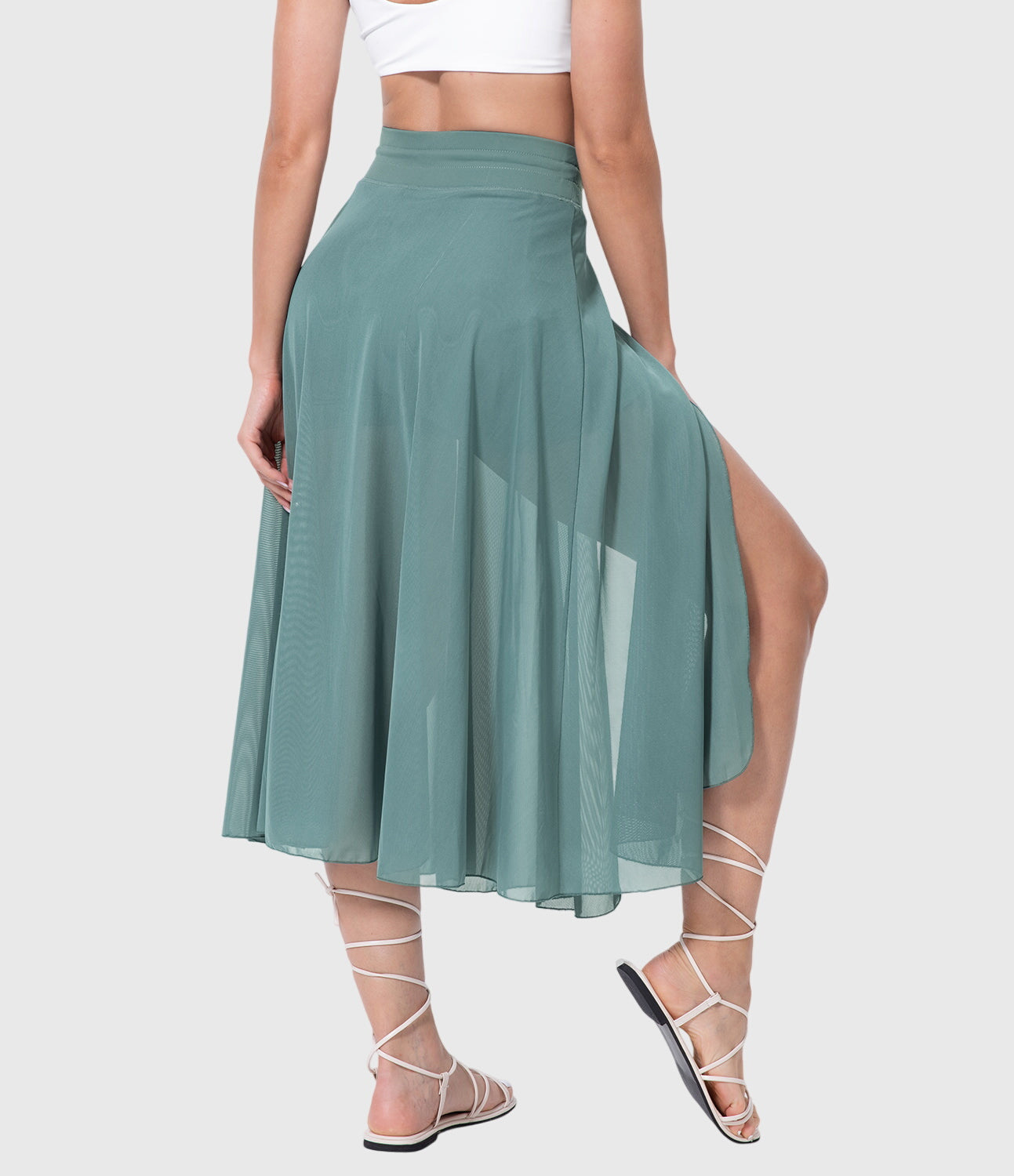 Maëlys | Jupe Fluide Taille Haute