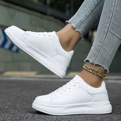 Éliane | Baskets Blanches Décontractées