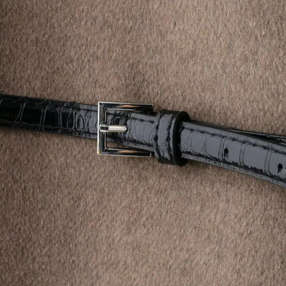 Ombelyne | Pull Cache-Cœur Ceinturé Kaki