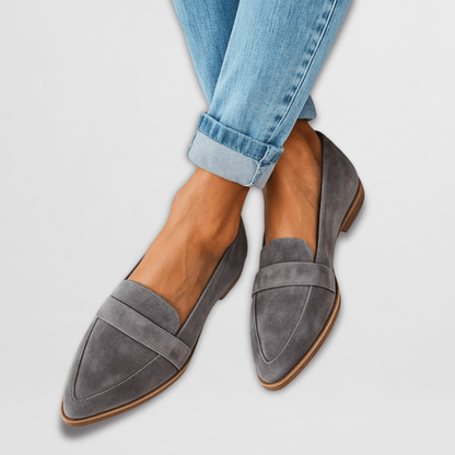 Helen | Mocassins Souples Effet Suède pour Femme