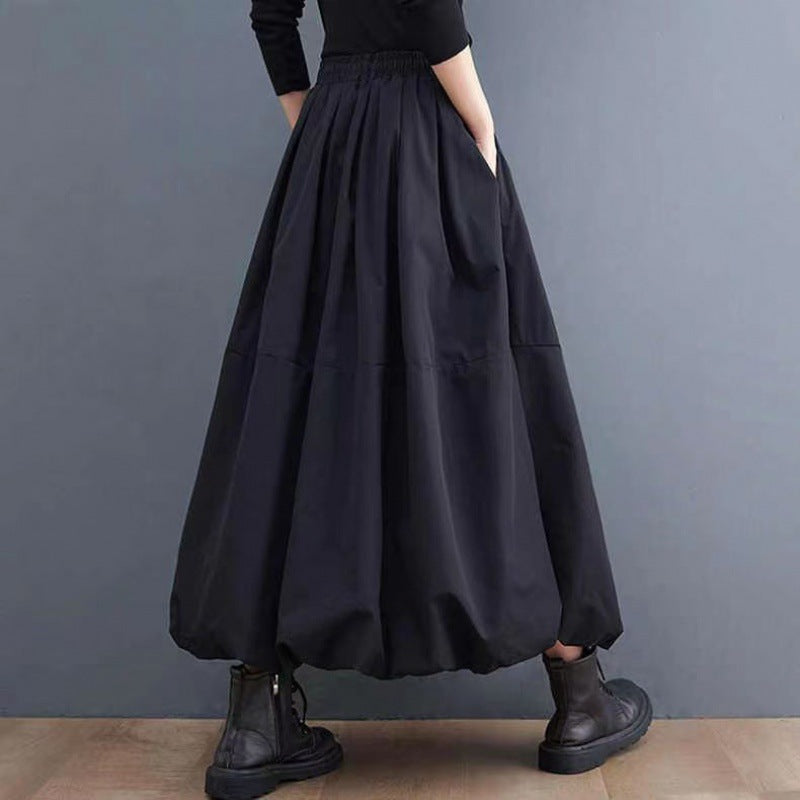 Hortense | Jupe Maxi Évasée à Taille Haute