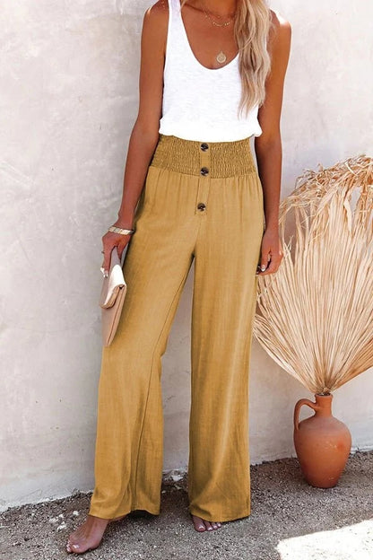 Solange | Pantalon Taille Haute Confortable