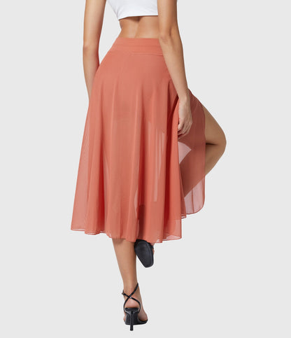Maëlys | Jupe Fluide Taille Haute