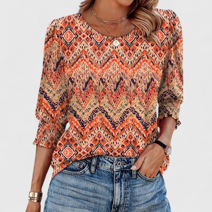 Celia | Top Smocke Elegant