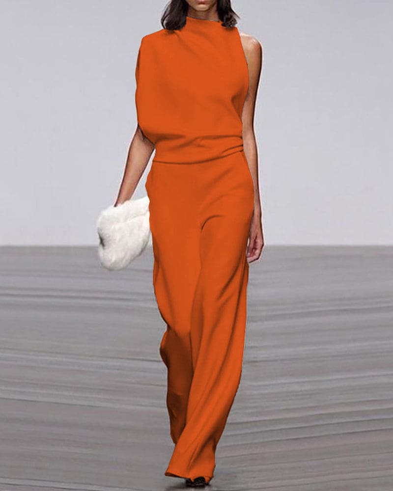 Solène | Combinaison Chic Sans Manches