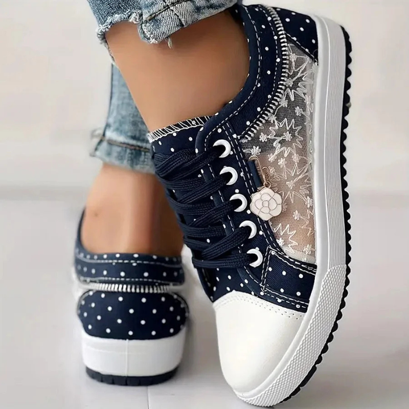 Manon | Baskets Souples Denim