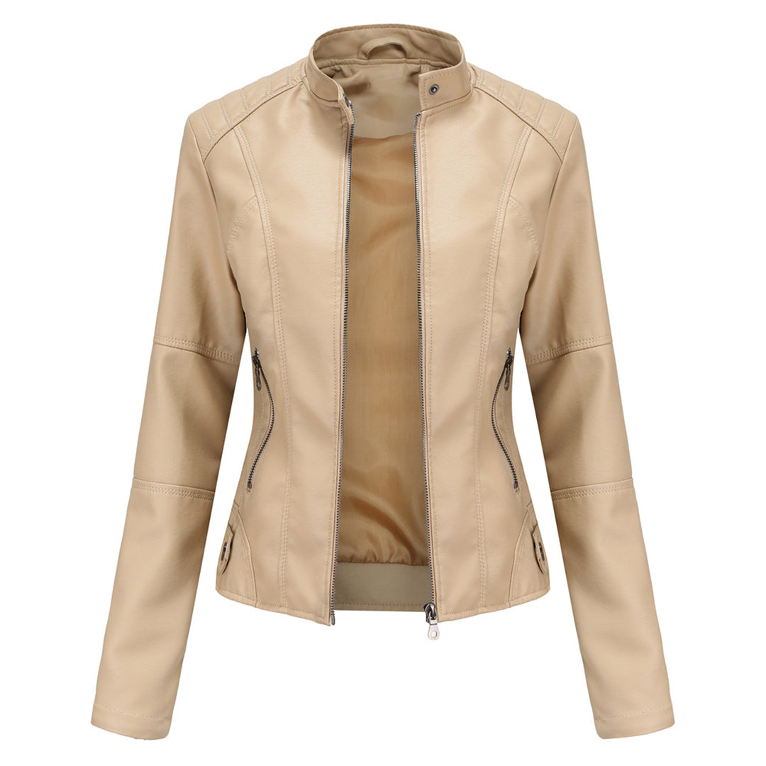 Rosemine | Veste Structurée Zip Asymétrique