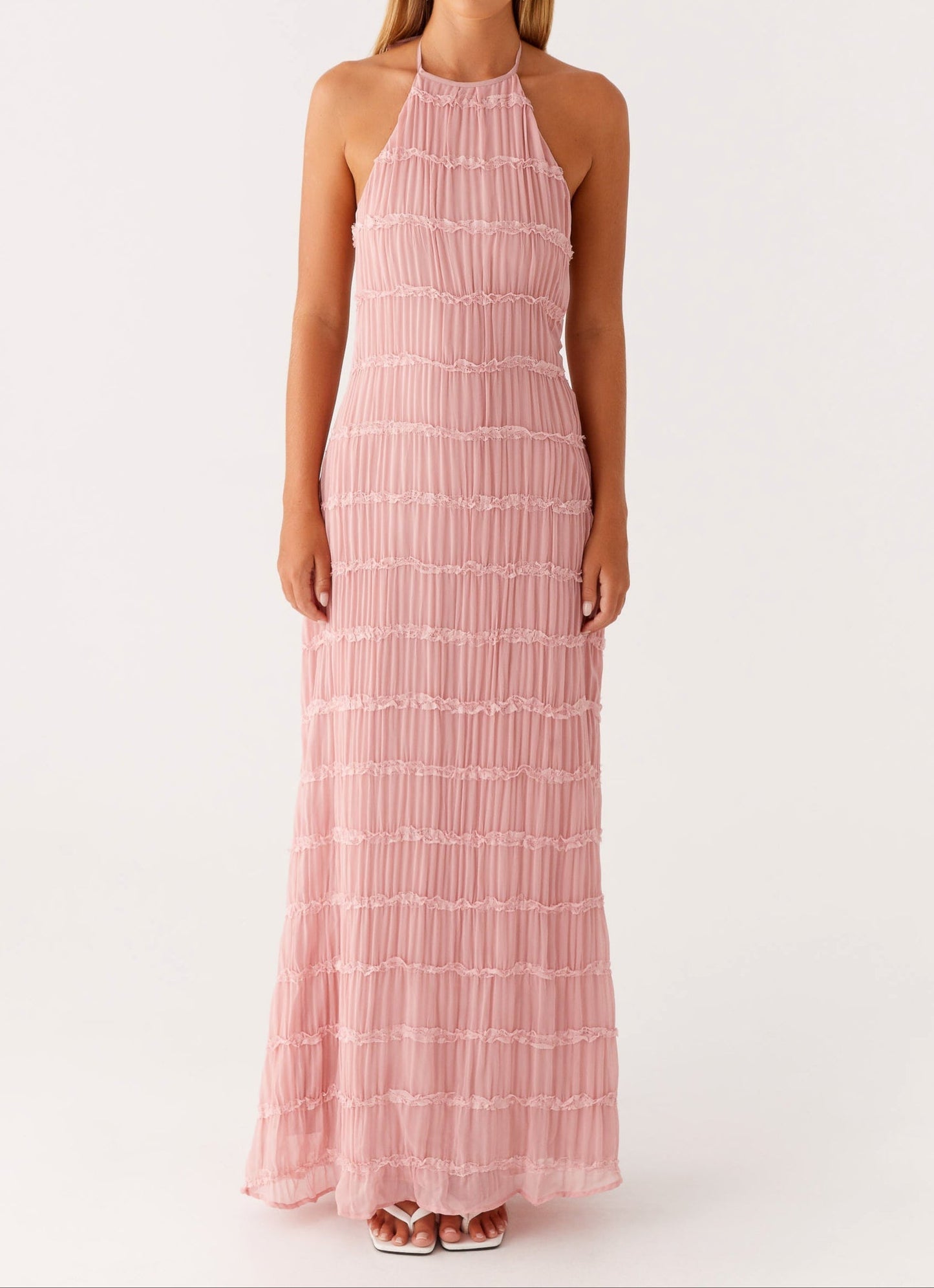 Juliette | Robe Longue Halter Dos Nu