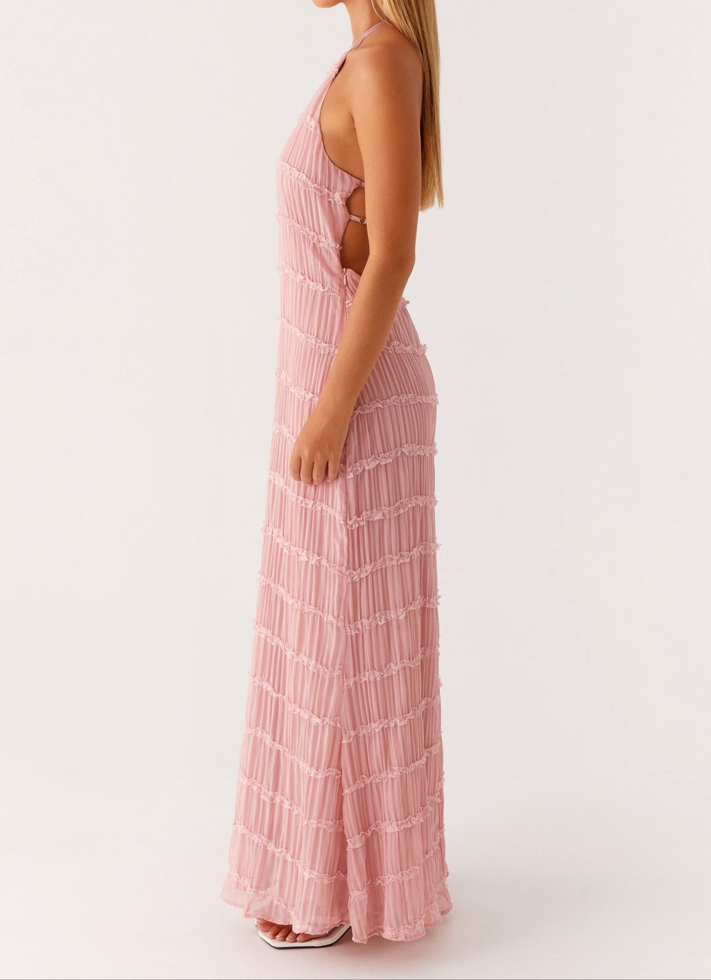 Juliette | Robe Longue Halter Dos Nu
