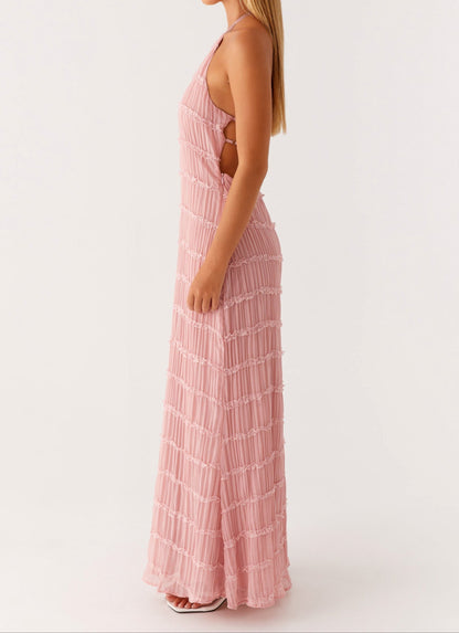 Juliette | Robe Longue Halter Dos Nu