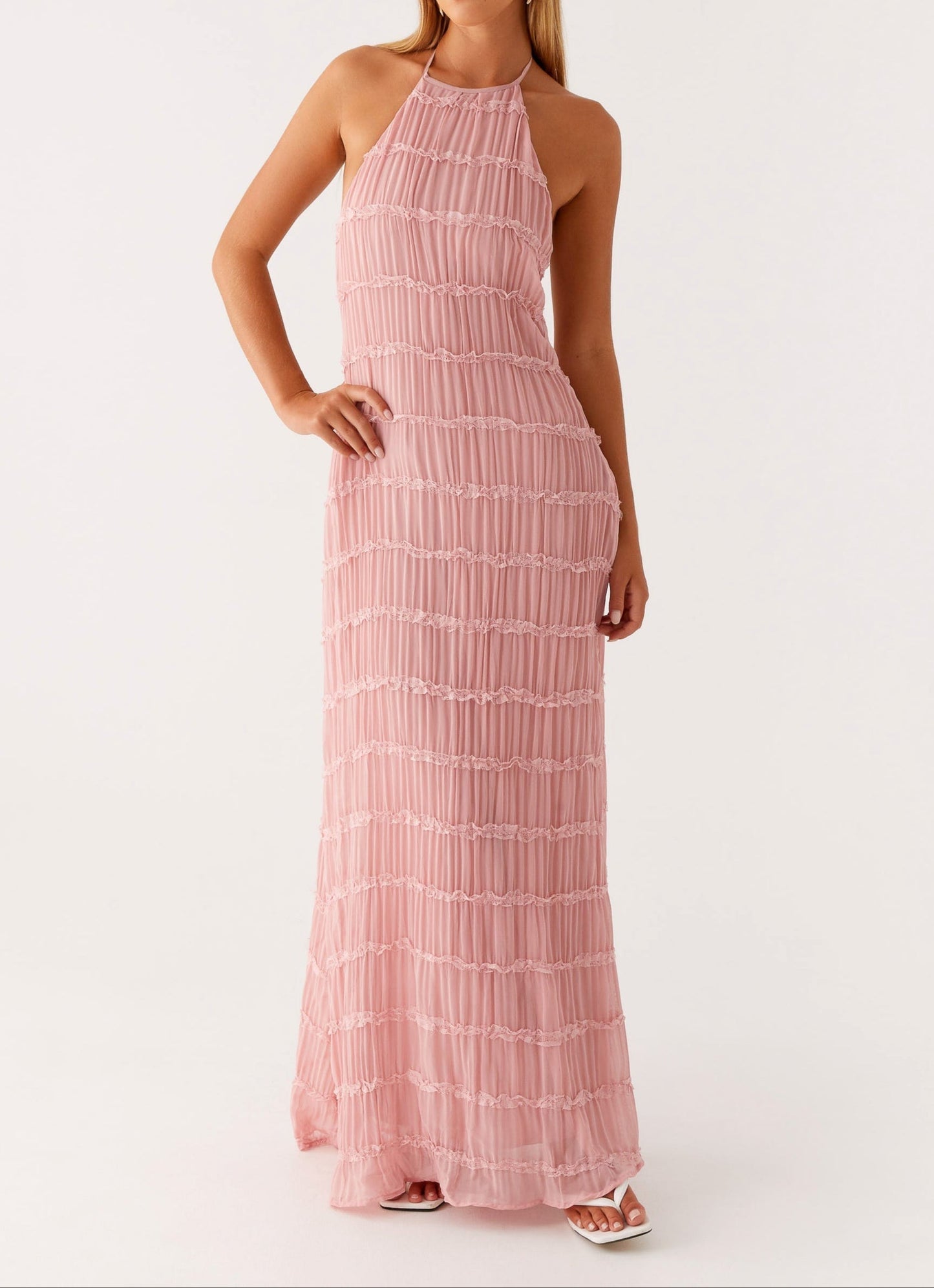 Juliette | Robe Longue Halter Dos Nu