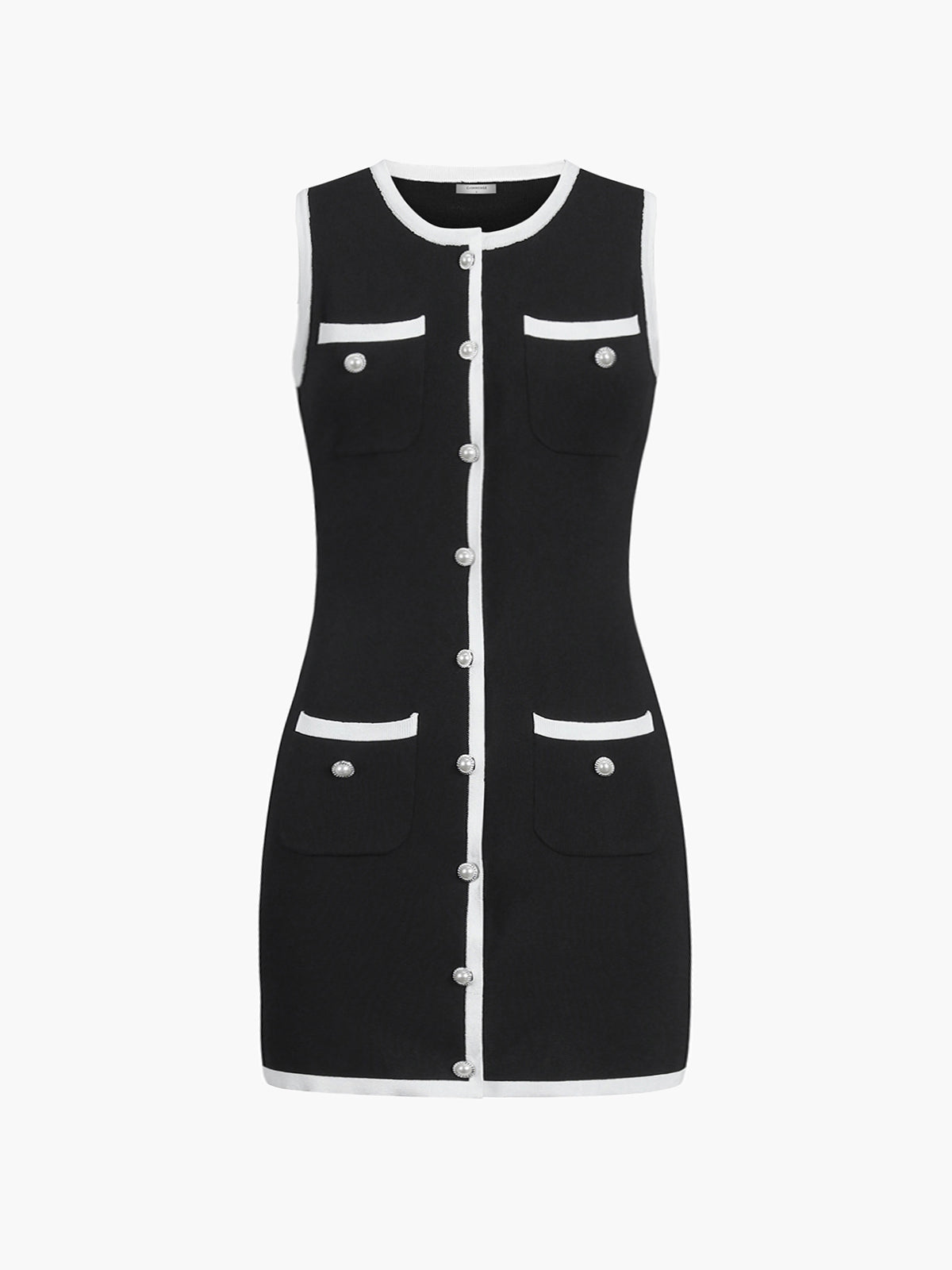Noémie | Robe Courte Sans Manches Élégante