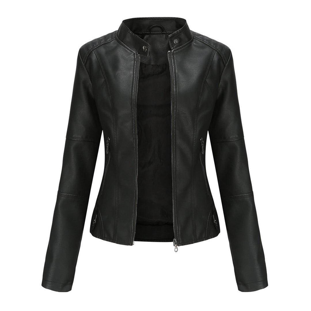 Rosemine | Veste Structurée Zip Asymétrique