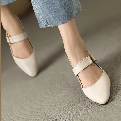 Élodie | Escarpins Slingback à Double Bride