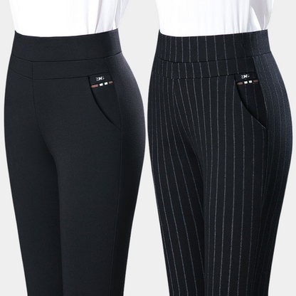 Ivana | Pantalon Extensible Ajusté pour Tenue Soignée