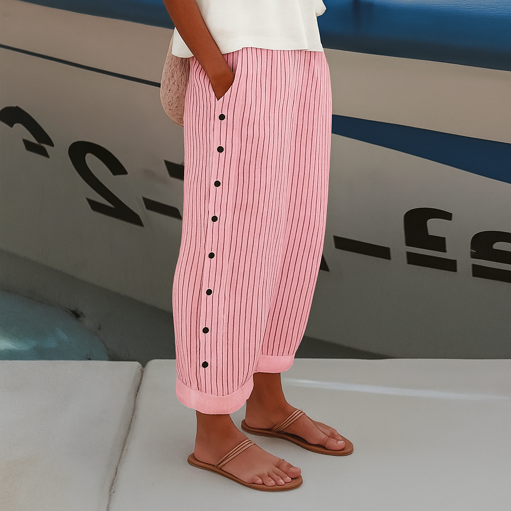 Barbara | Pantalon Confort Poches Latérales